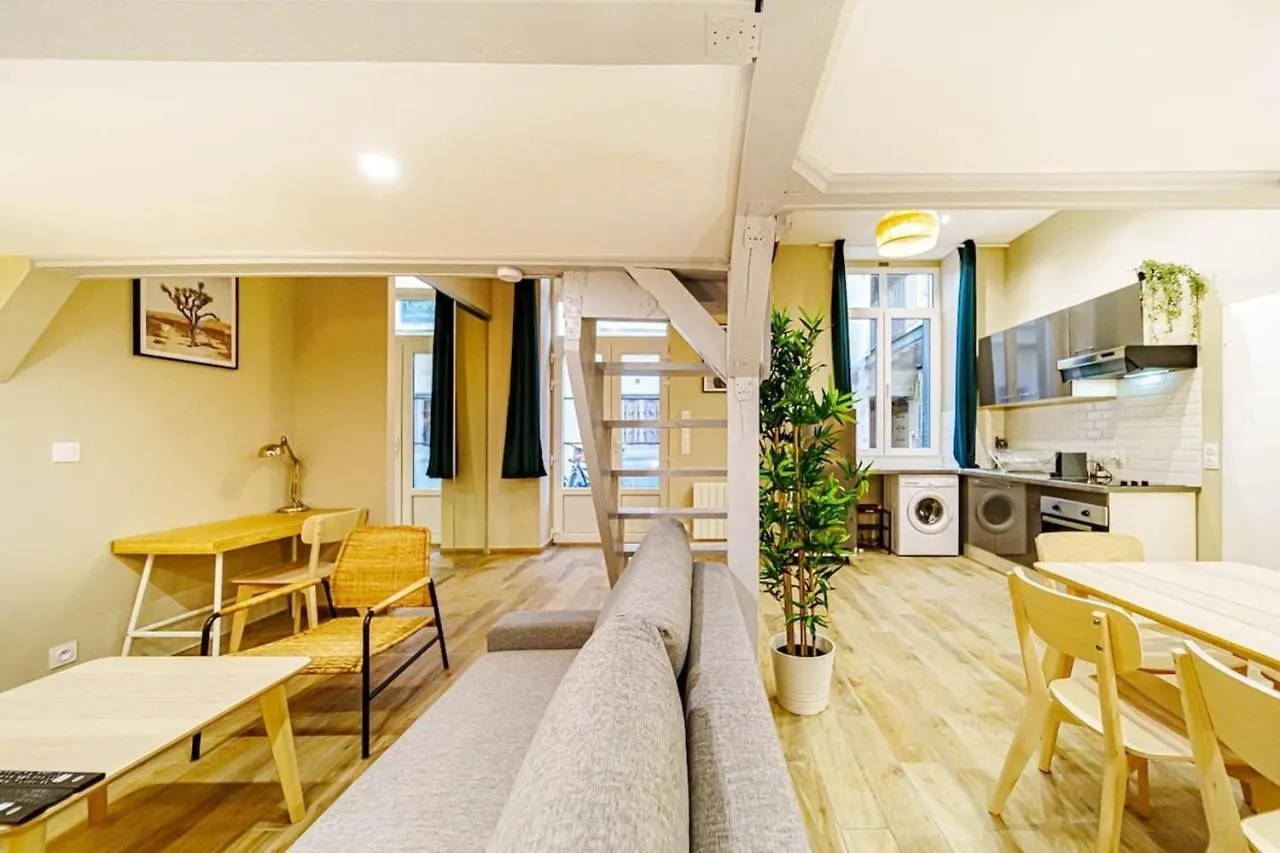 The Montesquieu Loft - Spacious 6 People - Saxe Gambetta Lyon Apartment